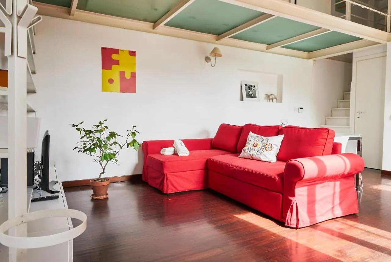 Il Terrazzino - Loft With Terrace And View - With Elevator - Milan Apartment
