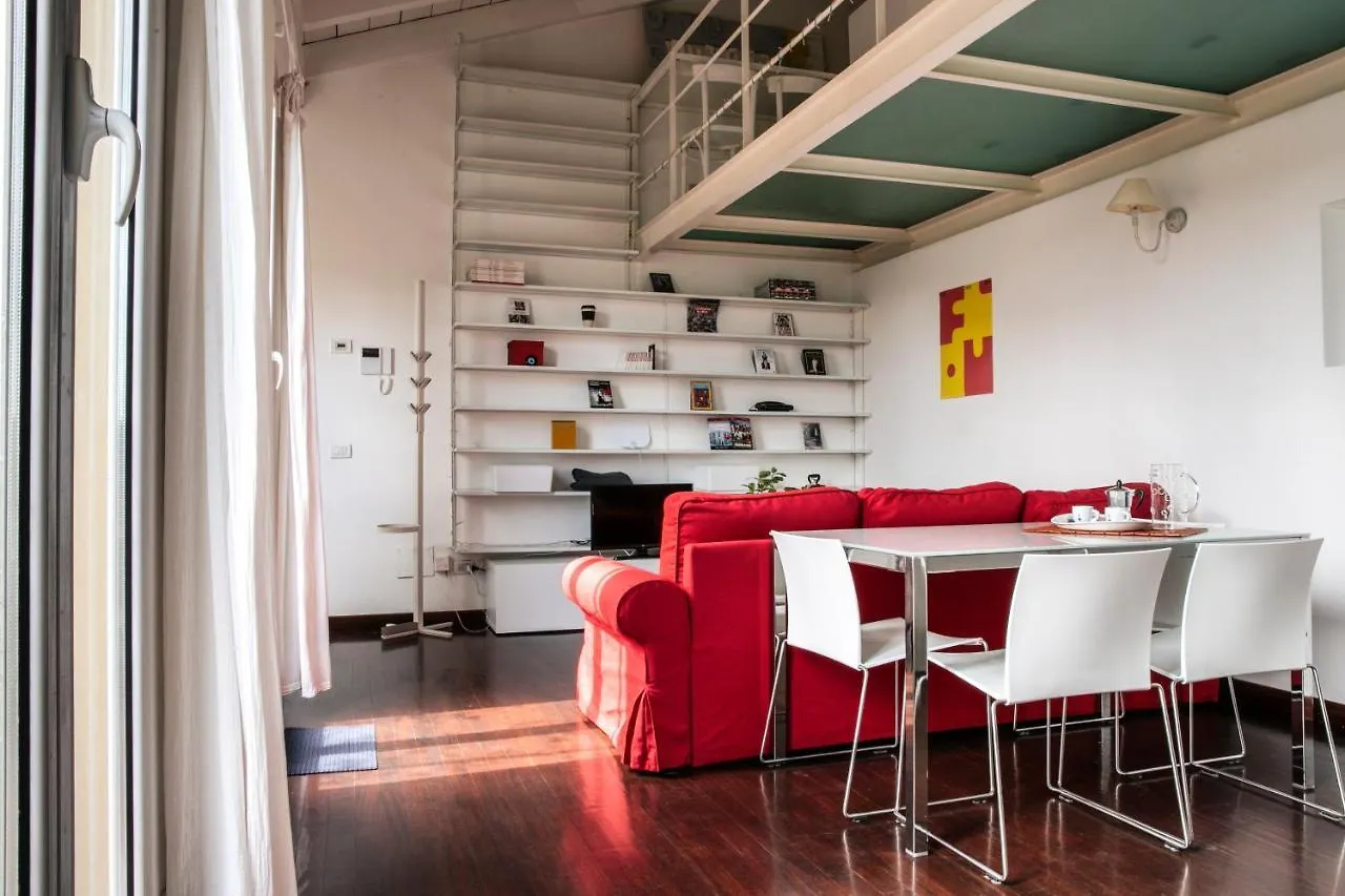 Il Terrazzino - Loft With Terrace And View - With Elevator - Milan Apartment