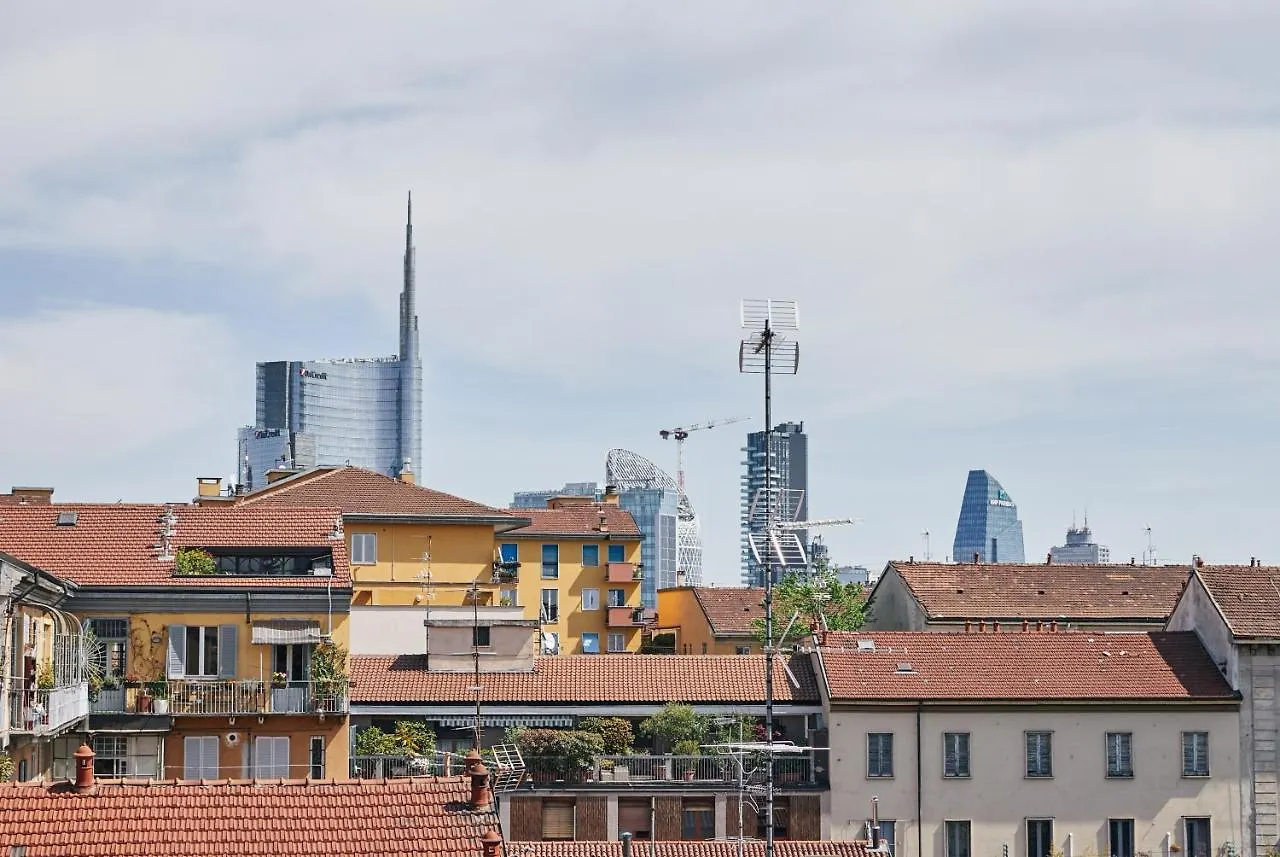 Il Terrazzino - Loft With Terrace And View - With Elevator - Milan Apartment Italy
